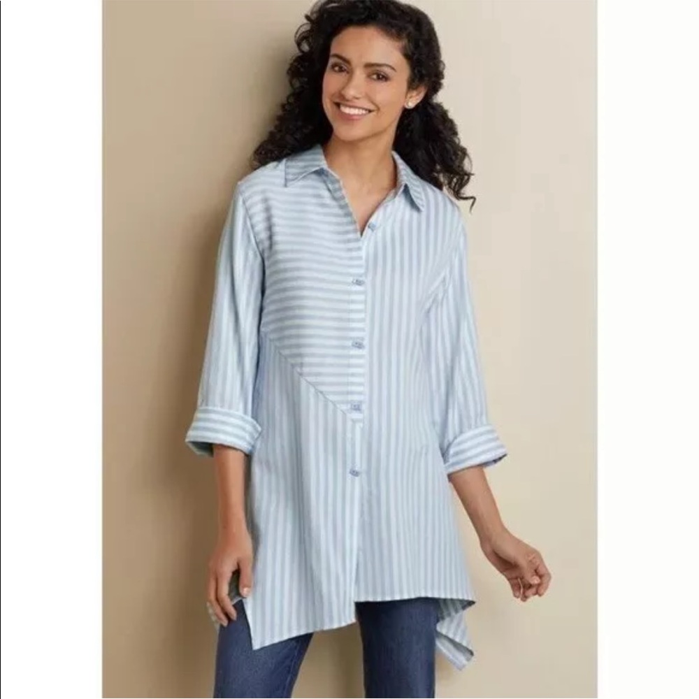 Soft Surroundings Standout. Button down